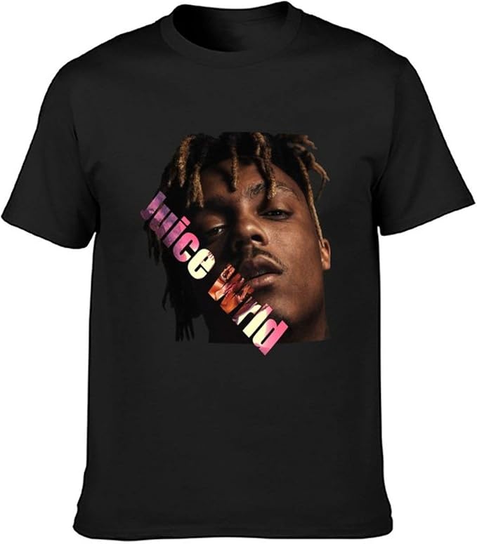 Juice Wrld In Memory of hiphop Rapper Mistake Death Gift TShirt,Black