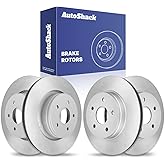 AutoShack Front & Rear Brake Rotors | Replacement For 2002-2018 Ram 1500 2004-2009 Dodge Durango 2007-2009 Chrysler Aspen 3.0