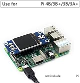 Oikabio 1.44" LCD HAT for Raspberry Pi 3B+/3B/Zero 128x128 SPI ST7735S view 4