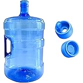 EcoForm 5 Gallon Reusable Water Bottle including 2 Reusable Silicone Caps BPA Free (EcoForm5RC2)