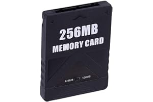 TPFOON 256MB Memory Card for PlayStation 2, High Speed Game Memory Card Compatible with PS2