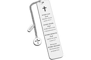 FOOZDEEVAAQ First Communion Gifts for Boys Girls Confirmation Gifts for Teenage Baptism Gifts for Women Religious Gifts for Kids Christian Catholic Faith Based Cross Gifts Godmom Paster Appreciation Easter Grad