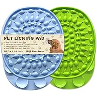M MEIION Licking mat for Dogs Washing Distraction Device Dog Lick Pad Dog and cat Bath with Suction Slow Feeder