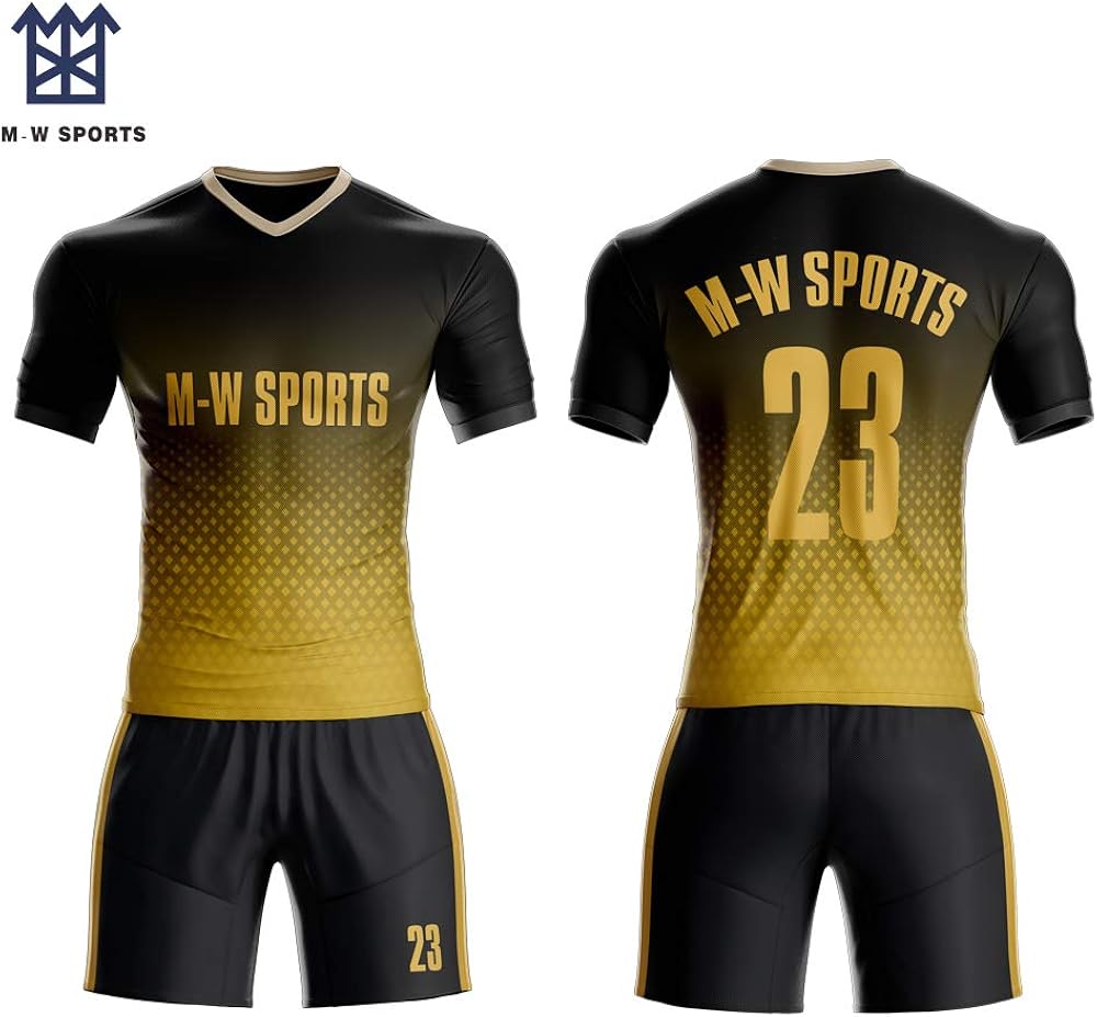 gold soccer jersey