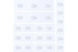 14 Pcs Shower Caddy Adhesive Hooks Replacement, Shower Caddy Corner Shelf Basket Soap Dish Hanging Hooks Storage Shelf Basket