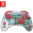 PDP REALMz Wireless Nintendo Switch Pro Controller, Customizable LED, Rechargeable Battery Power, 30 Foot Range, Licensed by Nintendo and SEGA: Sonic Superstars (Knuckles Sky Sanctuary Zone)