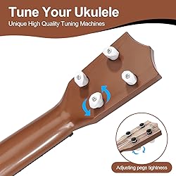 Raimy 17in Kids Ukulele Guitar - 4 Strings Mini