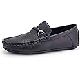 JABASIC Kids Penny Loafer Casual Slip-On Moccasin Flats Boys Dress Shoes