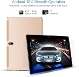Padgene 10.1" Android 12 Tablet 4GB RAM 128GB ROM Octa-core 2.0GHz FHD WiFi GPS view 3