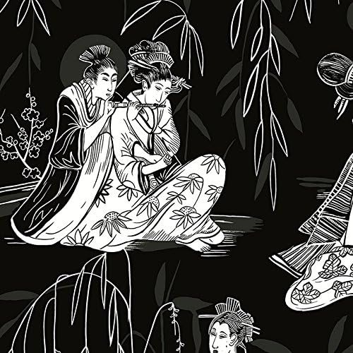 Wallpaper Patton Wallcovering Black and White 2 BW28727