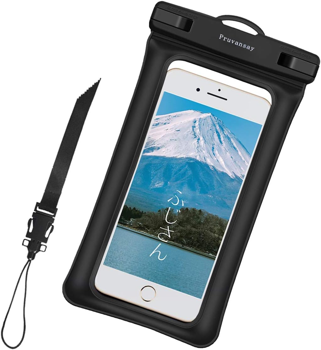 強化版 携帯防水ケース スマホ防水ケース タッチ可【指紋・顔認証】IPX8完全防水防塵 水中撮影・通話可TPU超耐用材料海・登山・プール・温泉・潜水お風呂など対応可 iPhone＆Android全機種対応