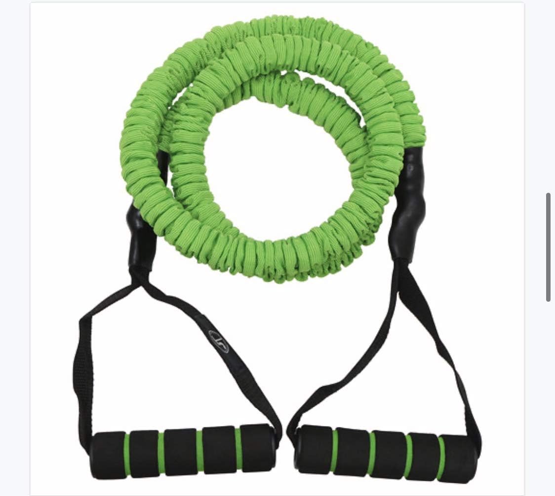 JT Fitness Single Resistance Band with Handles | Ideal for Men and Women
