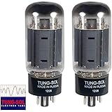 Brand New Tung-Sol Reissue 7581A KT66 Current Matched Pair (2) Vacuum Tubes