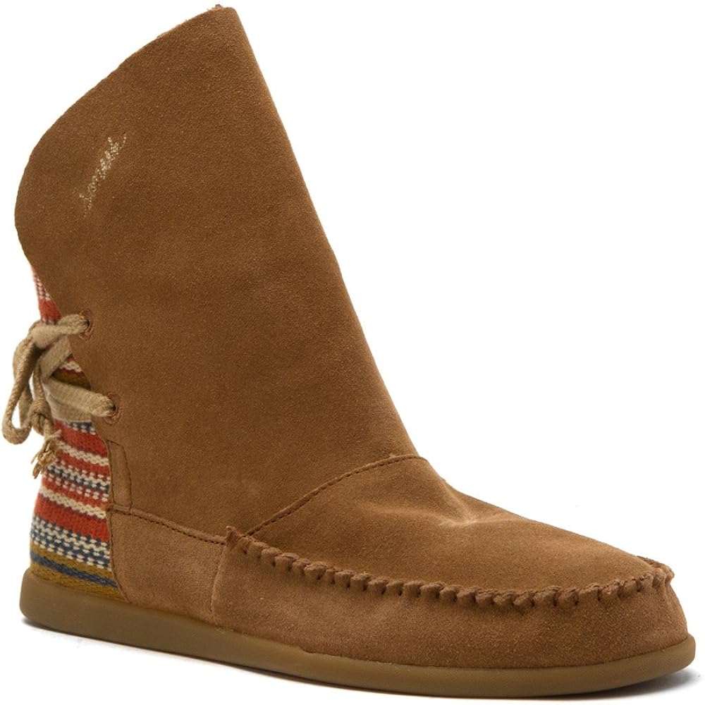 sanuk moccasin boots