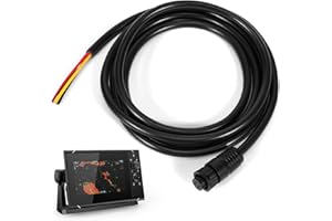 Ytrica 000-00128-001 4 Pin Power Cable, Fit for Simrad NSS/Zeus3-7/9/12/16, NSO, Vulcan 7/9/12, ZEUS2, GO9/GO12 XSE | 4 Bare Wires for Power in, for Power Control Bus and External Alarm 2 m (6.5 ft)