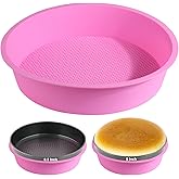 XANGNIER Silicone Cheesecake Pan Protector for 8.5/9 Inch Round Springform Pan,Cheesecake Water Bath Pan,Preventing Water from Entering the Spring Form Pans,Springform Pans Accessories