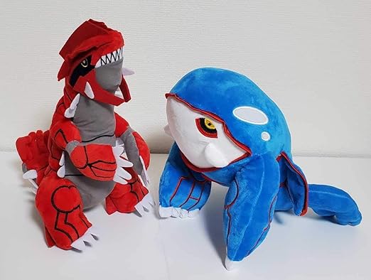 Amazon グラードン カイオーガ ポケモンぬいぐるみ ルビー サファイア エメラルド レックウザ 色違い ポケットモンスター ソード シールド ぬいぐるみ ホビー