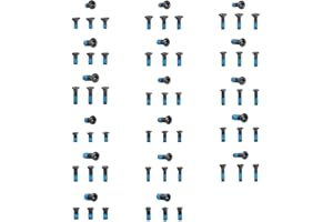 pusina Screw Set 68 Pcs for Red Dot Sight Optics and Mount Includes #6-48#4-40#6-32#6-40 M3 M3.5 and M4 Screw Types 7 Sets of