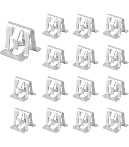 25 Clips Retén Burlete Puerta Chevrolet GM | 3/16" | Nylon Negro | Auveco 10744