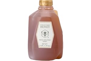 100% Raw & Unfiltered Wildflower Honey - American Made by Pure Southern Honey (48 Ounce)