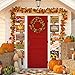 Fall Decorations Banner Fall Signs Cutouts Thanksgiving and Harvest Decoration for Home and Autumn Party Decor Indoor Outdoor (Harvest Sign)