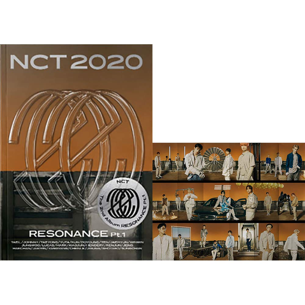 NCT 2020 Resonance Pt. 1 Album Preorder (The Future Version) CD+Folding Poster+Photo Book+Lyrics Poster+Photo Card+Yearbook Card+(Extra 5 Photocards)