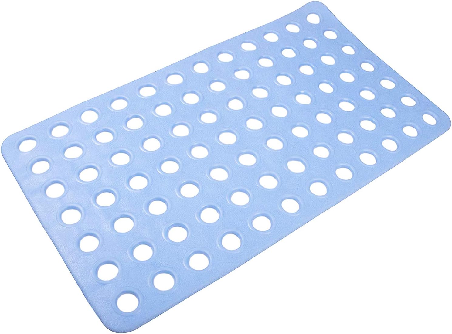 ALL PRIDE Bathtub and Shower Mat, Non Slip, Machine Washable, Perfect Bath Mat for Tub and Shower for Kids and Elderly, 27 x15 Inch, Blue