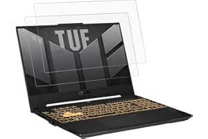 YINOVEEN 2 Pack 15.6 Inch Anti-Glare Screen Protector For ASUS TUF 15.6 Inch Gaming Laptop, ASUS VivoBook 15, ZenBook 15/ZenBook Pro 15, Rog Zephyrus G15, TUF A15 F15, Eye Protection Matte Filter