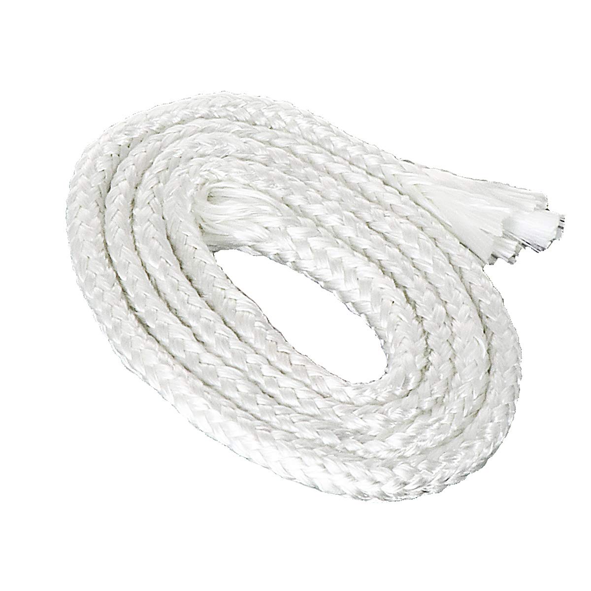 NKlaus 10m glass fibre wick round Ø 8mm for melting light spirit lamp oil lamp for purified lamp oil paraffin oil permanent wick garden torch paraffin lamp 1250