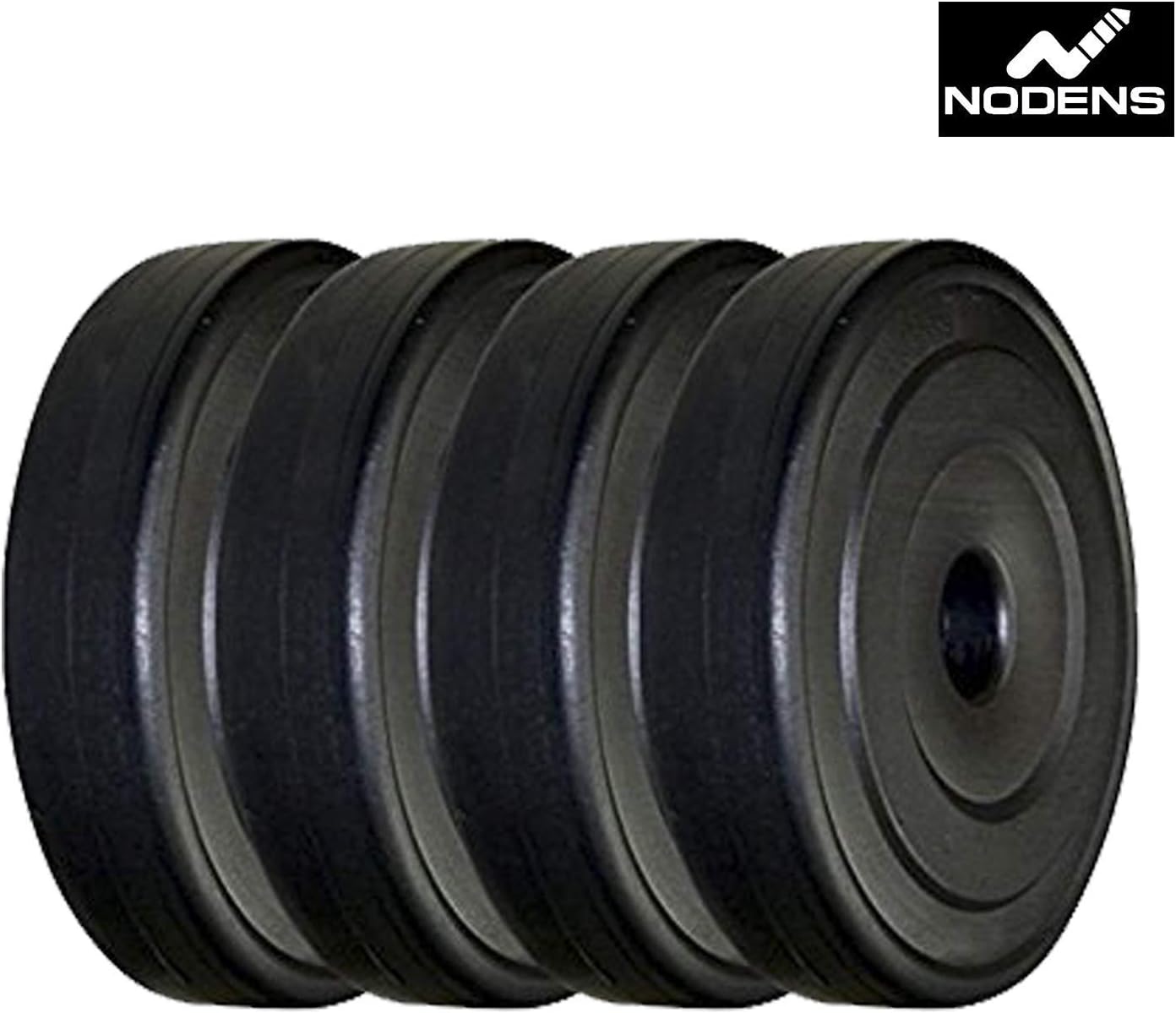 NODENS 20 kg PVC Weight Plates for Home Gym