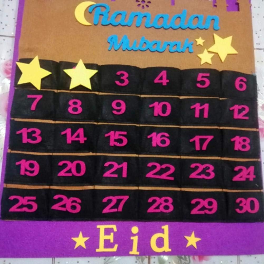 Adventskalender 2020 Ramadan Dekorationen für Kinder Eid Geschenke