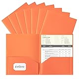 Aegero Plastic Folders with Pockets