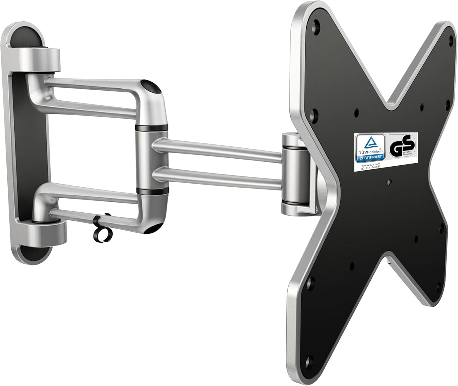 RICOO TV Bracket Tilt Swivel approx 15-37 Inch for LED LCD Curved and Flatscreens S2122 Monitor Wall Mount Universal for VESA 100x100-200x200