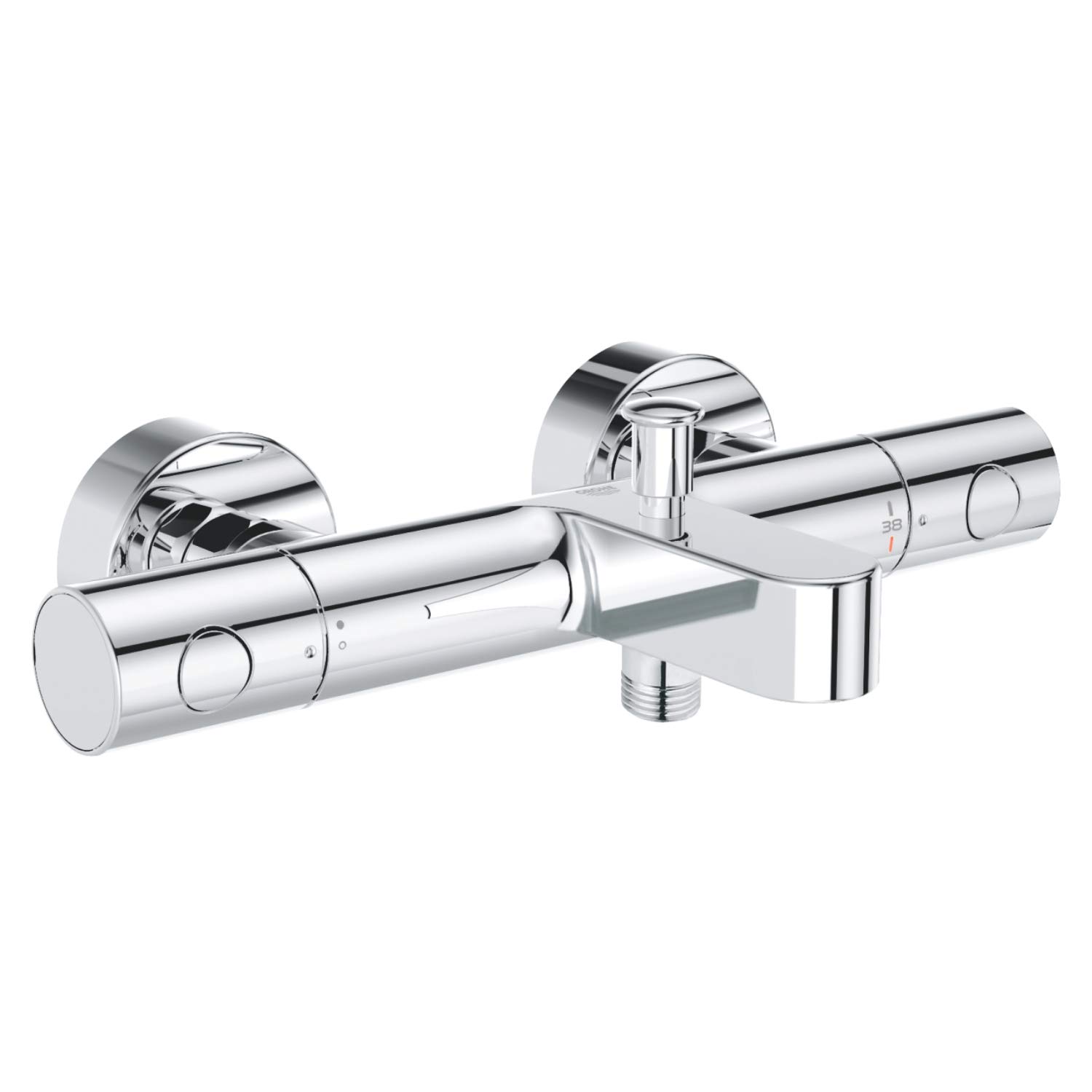 GROHE Grohtherm 800 Cosmopolitan Thermostatic Bath/Shower Mixer 1/2" Chrome 34766000