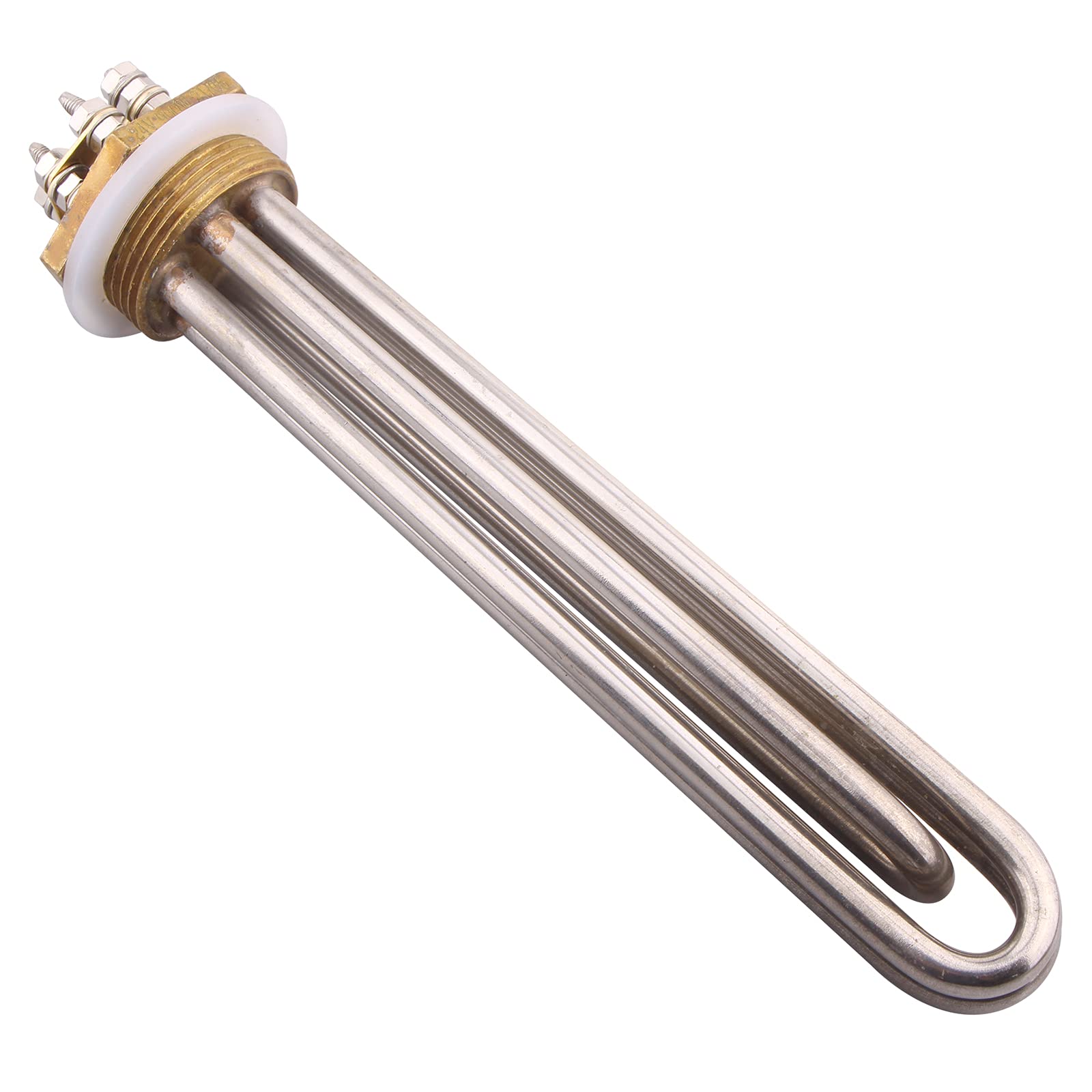 DERNORD 24V Water Heater Element 900 Watt 1.25" Copper Flange Heating Element Spare Part