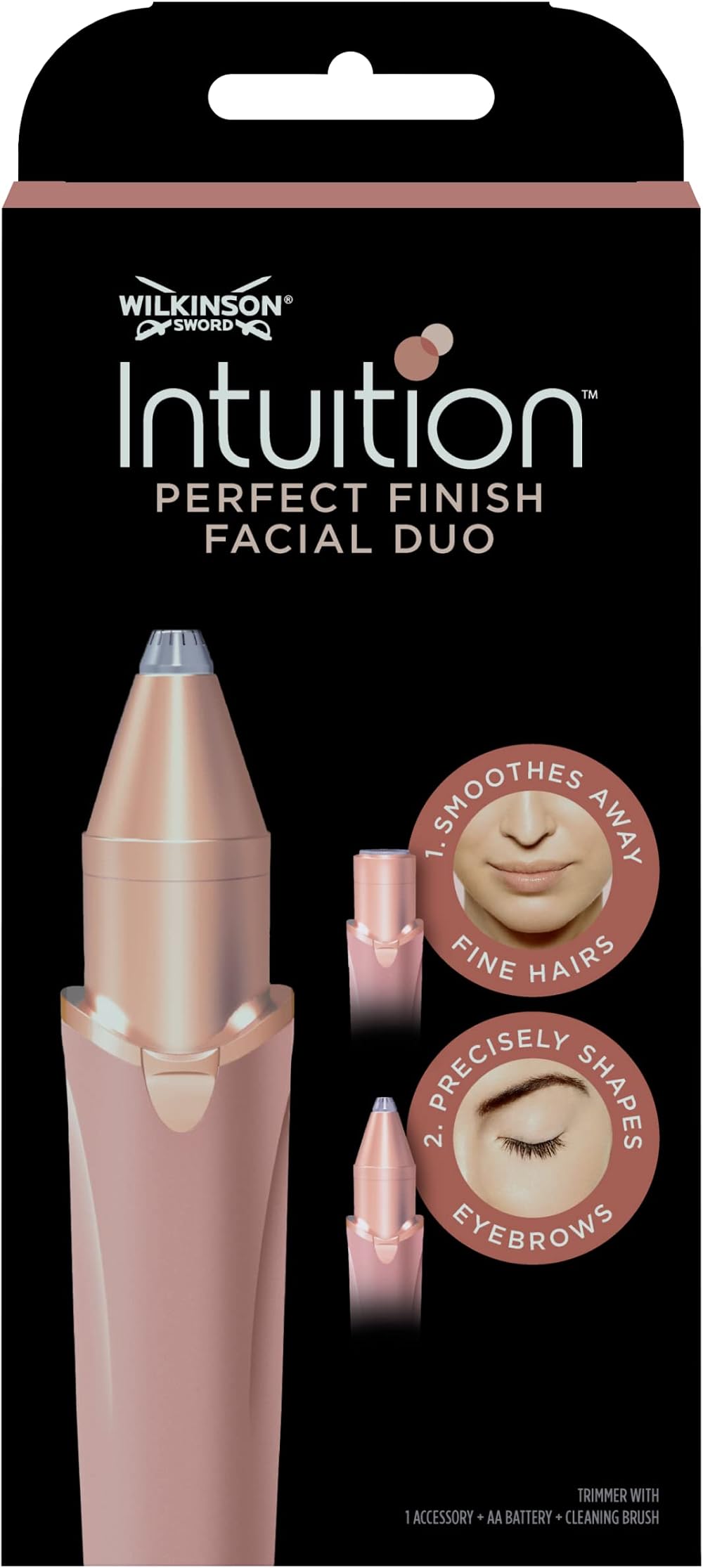 Wilkinson Sword Intuition Perfect Finish 2-in-1 Styler and Trimmer for Women