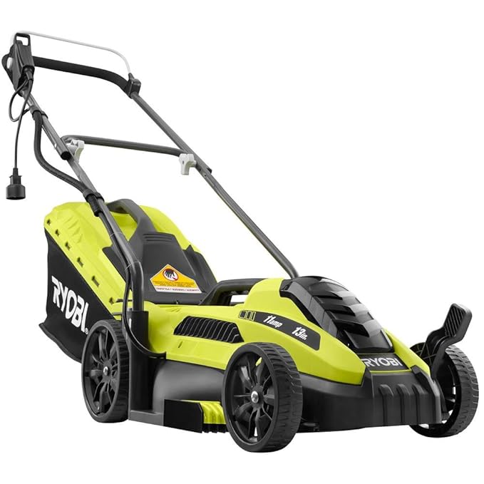 13 In 11 Amp Corded Electric Walk Behind Push Mower