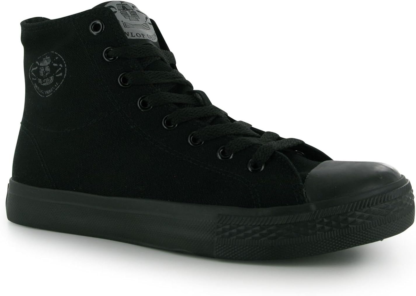 dunlop high tops black