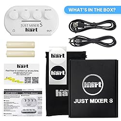 Maker hart JUST Mixer S Portable 3 Channels Stereo