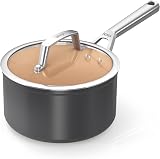 Ninja Extended Life 18cm Ceramic Saucepan with Lid Induction Safe
