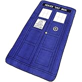 Doctor Who Tardis Phone Booth Oversized Micro Raschel Throw Blanket