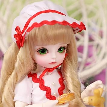 BJD Doll 1/6 Muñecas SD 10 Pulgadas Años Bola Articulada Muñeca con Ropa BJD Pelucas Zapatos Maquillaje Juguetes De Bricolaje Hecho A Mano para Niña Cumpleaños Regalo: Amazon.es: Deportes y aire libre