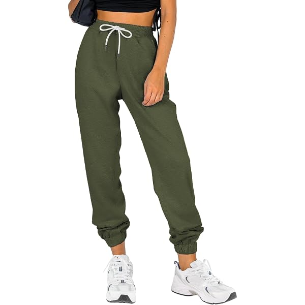 DITOK Baggy Sweatpants For Women Soft Fleece Lining Sweat