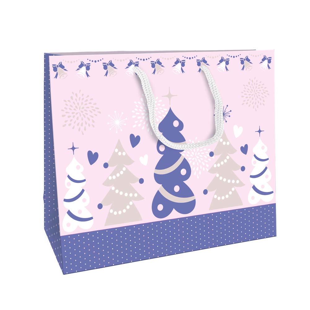 Clairefontaine - Ref 201835C - Alliance Nature Christmas Shopping Gift Bag (Single Bag) - 35 x 10 x 27.5cm in Size - Suitable for Christmas Gifts & Presents