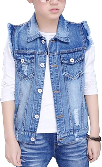 baby denim vest