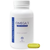 Oasis TEARS Omega 3 Fish Oil Supplement 3000mg DHA EPA - 90 Softgels