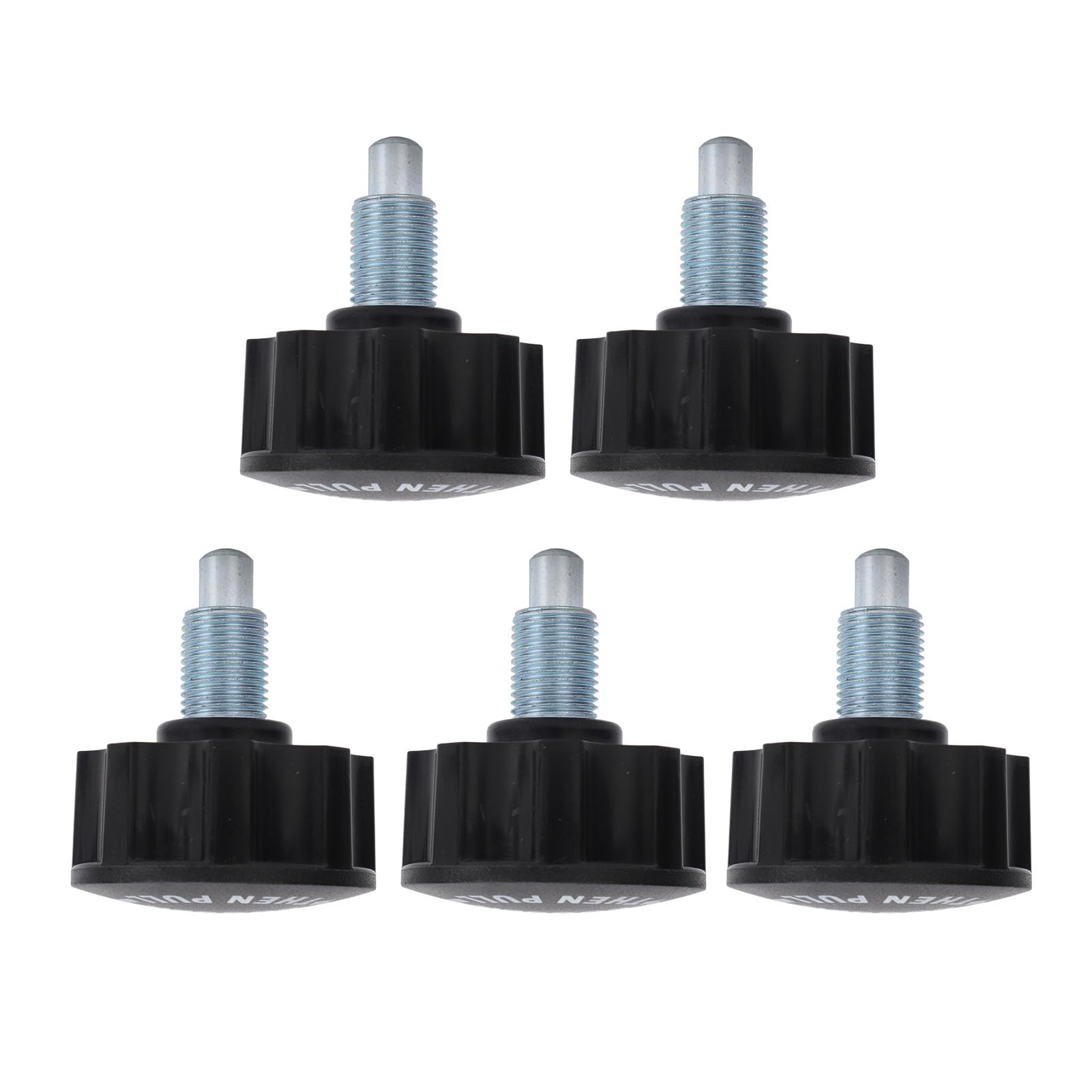 Fafeims Alomejor 5PCS Quick Release Pull Pins for Weight Benches – Universal Spring Loaded Pull Pins, Knob Screws for Strength Training Equipment, Gym Bench Accessories, Easy Install & Sec