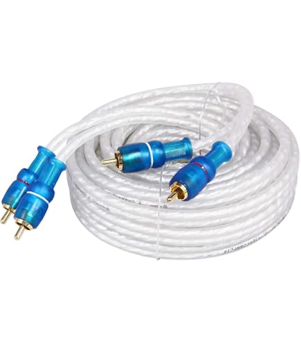BEWITH LC-0.7 RCAケーブル4本組 Amazon.com: Rockville RTR254 25 Ft RCA Cables for 4-Channel Audio