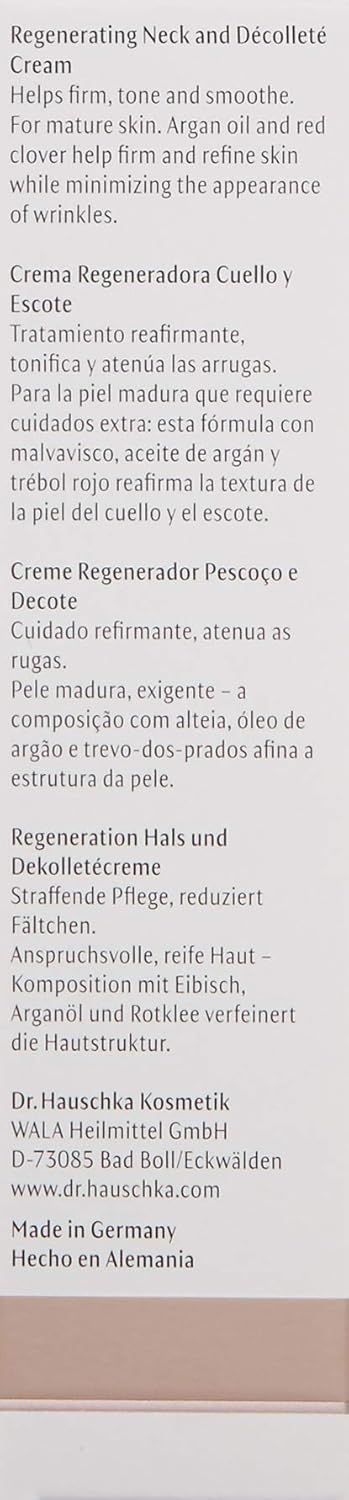 Dr. Hauschka Regenerating Neck and Decollete Cream, 1.3 Fl Oz: Premium Beauty