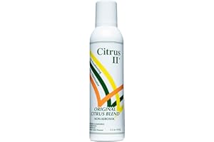 Citrus II Deodorizing Spray - Air Freshener and Odor Eliminator - for Home and Facilities - Original Citrus Blend Scent - 5.2 Oz.